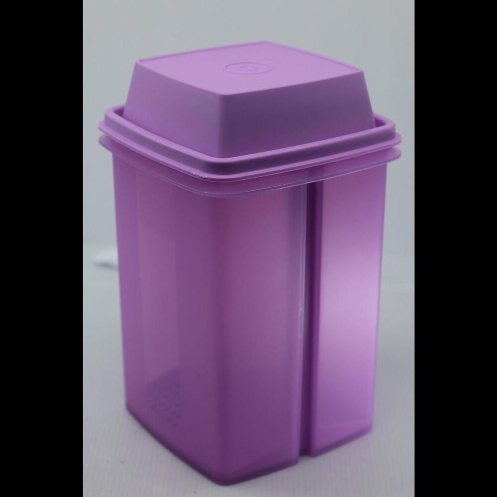 Tupperware Pick-A-Deli Pickle Keeper Large 8 Cup 3 Piece Lavender Purple #1560
